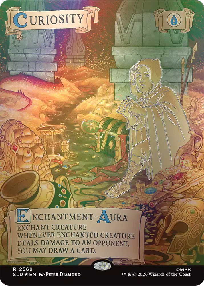 Curiosity (2569) (Out Of Sight Foil) [Secret Lair Drop Series]