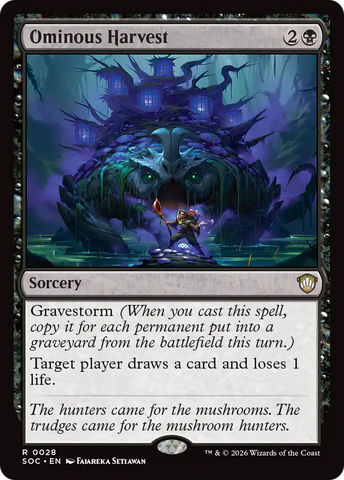 Ominous Harvest [Secrets of Strixhaven Commander]