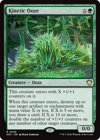 Kinetic Ooze [Secrets of Strixhaven Commander]