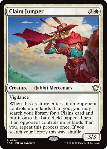 Claim Jumper [Secrets of Strixhaven Commander]