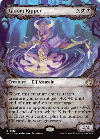 Gloom Ripper (Showcase) [Lorwyn Eclipsed]