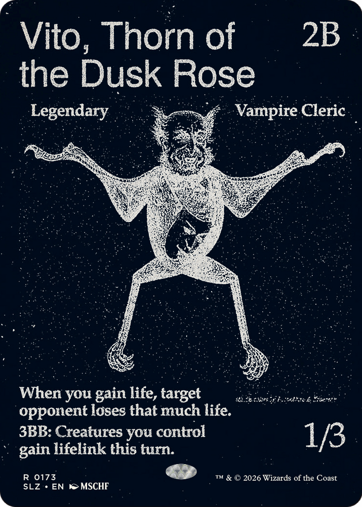 Vito, Thorn of the Dusk Rose (0173) [Secret Lair x MSCHF: The Zeta Set]