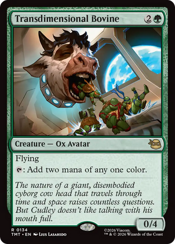 Transdimensional Bovine [Teenage Mutant Ninja Turtles]