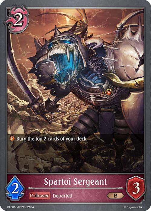 Spartoi Sergeant (GFB01c-062EN) [Gloryfinder Bundle 01: Guide to Glory]