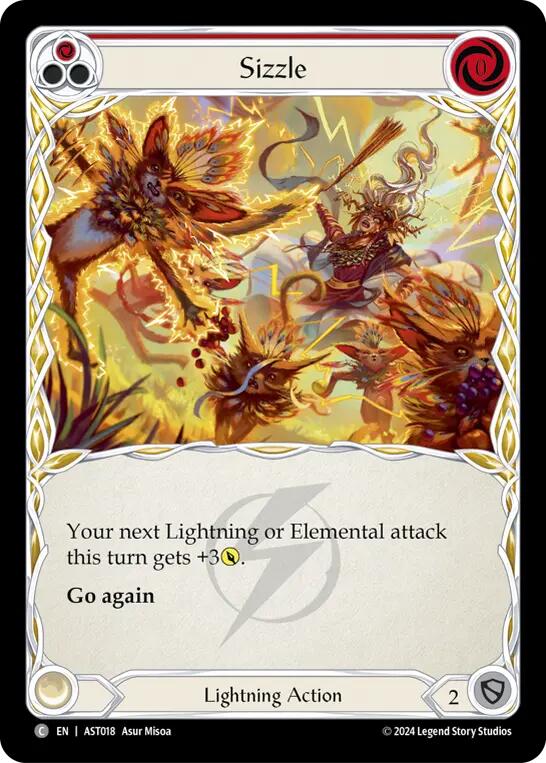 Sizzle (Red) [AST018] (Armory Deck: Aurora)