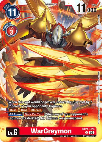 WarGreymon [BT21-026] [World Convergence]