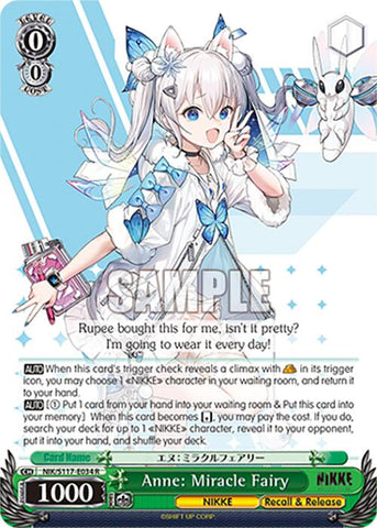 Anne: Miracle Fairy (NIK/S117-E034 R) [GODDESS OF VICTORY: NIKKE]