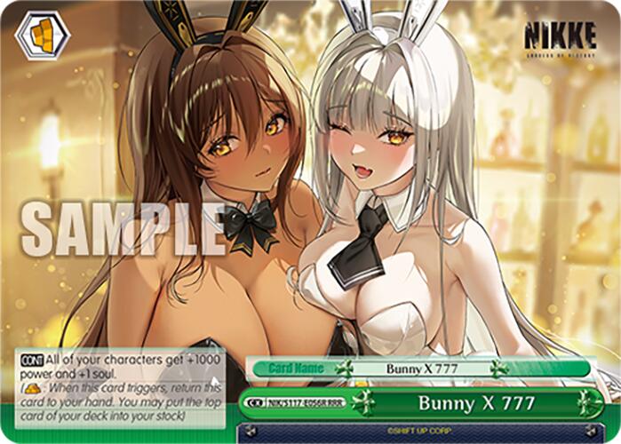 Bunny X 777 (NIK/S117-E056R RRR) [GODDESS OF VICTORY: NIKKE]