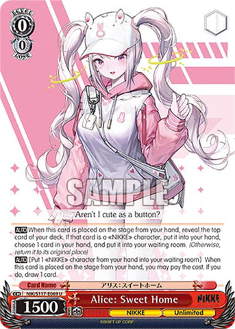 Alice: Sweet Home (NIK/S117-E069 U) [GODDESS OF VICTORY: NIKKE]