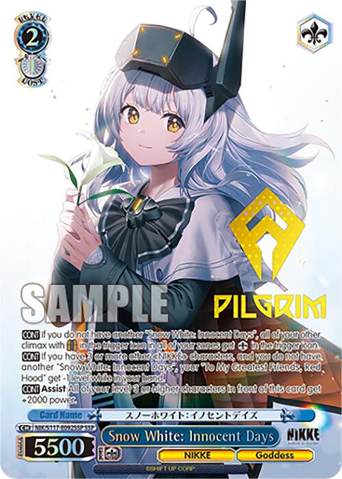 Snow White: Innocent Days (NIK/S117-E092SSP) SSP) [GODDESS OF VICTORY: NIKKE]