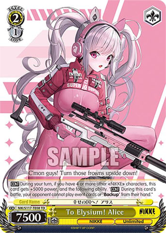 To Elysium! Alice (NIK/S117-TE08 TD) [GODDESS OF VICTORY: NIKKE]