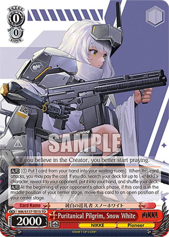 Puritanical Pilgrim, Snow White(NIK/S117-TE15 TD) [GODDESS OF VICTORY: NIKKE]