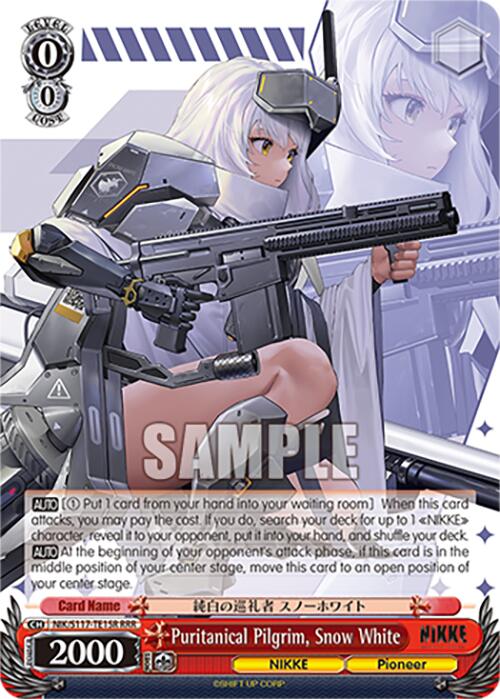 Puritanical Pilgrim, Snow White(NIK/S117-TE15R RRR) [GODDESS OF VICTORY: NIKKE]