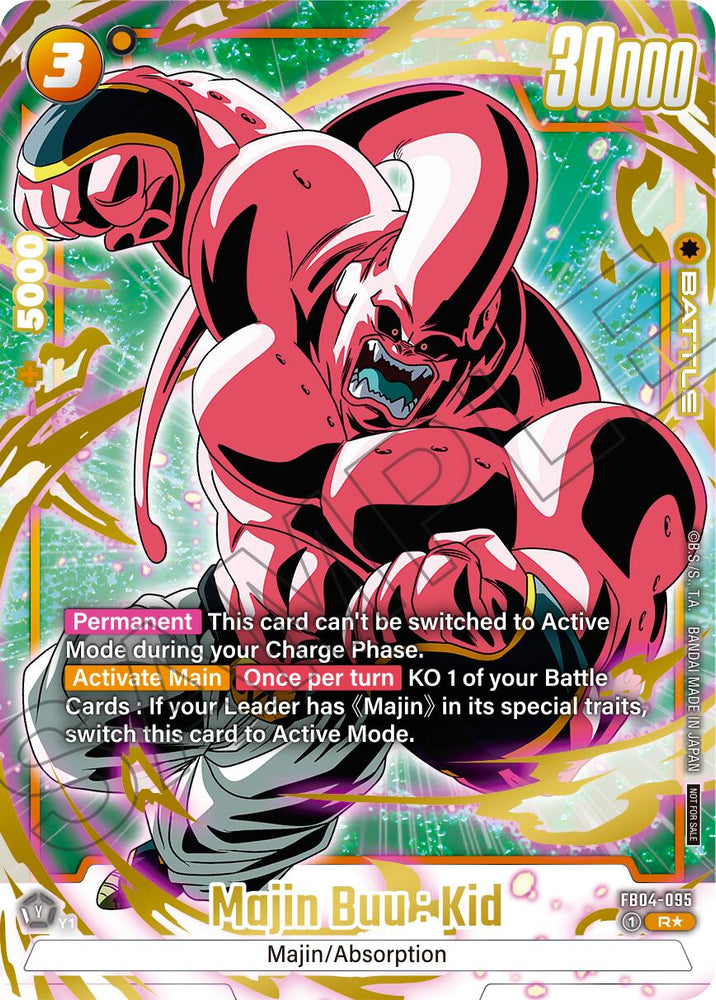 Majin Buu : Kid (Alternate Art - Limited Pack 01) [Fusion World Promotion Cards]