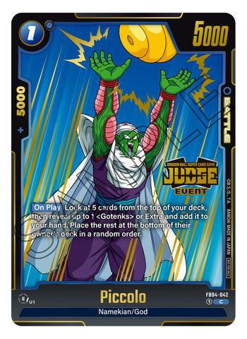 Piccolo (Judge Pack 03 - Event Judge) [Fusion World Promotion Cards]