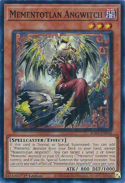 Mementotlan Angwitch [RA04-EN048] Super Rare