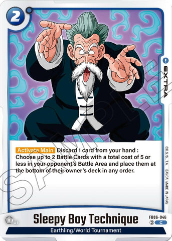 Sleepy Boy Technique [Rivals Clash]