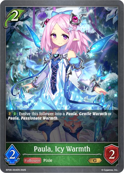 Paula, Icy Warmth (BP09-004EN) [Duet of Dawn and Dusk]
