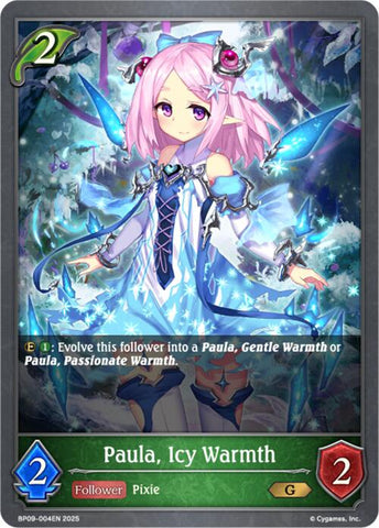 Paula, Icy Warmth (BP09-004EN) [Duet of Dawn and Dusk]