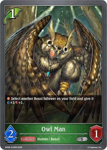 Owl Man (BP09-010EN) [Duet of Dawn and Dusk]