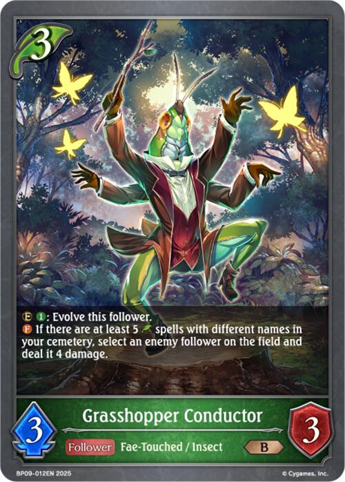 Grasshopper Conductor (BP09-012EN) [Duet of Dawn and Dusk]