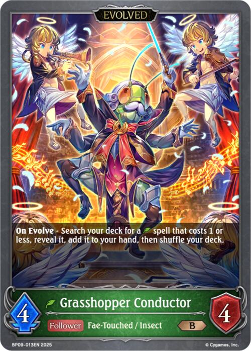 Grasshopper Conductor (Evolved) (BP09-013EN) [Duet of Dawn and Dusk]
