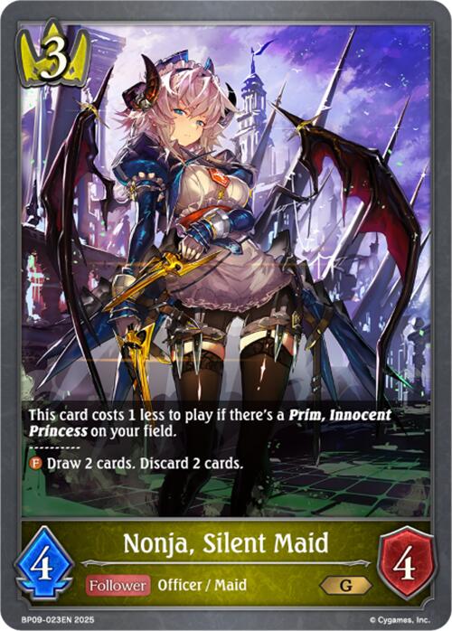 Nonja, Silent Maid (BP09-023EN) [Duet of Dawn and Dusk]
