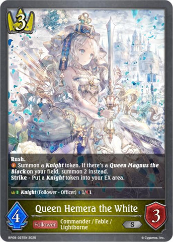 Queen Hemera the White (BP09-027EN) [Duet of Dawn and Dusk]