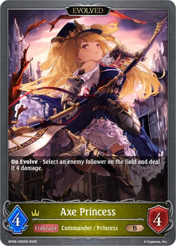 Axe Princess (Evolved) (BP09-030EN) [Duet of Dawn and Dusk]