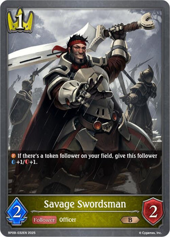 Savage Swordsman (BP09-032EN) [Duet of Dawn and Dusk]