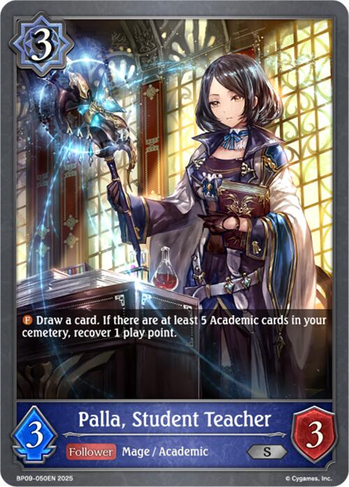 Palla, Student Teacher (BP09-050EN) [Duet of Dawn and Dusk]