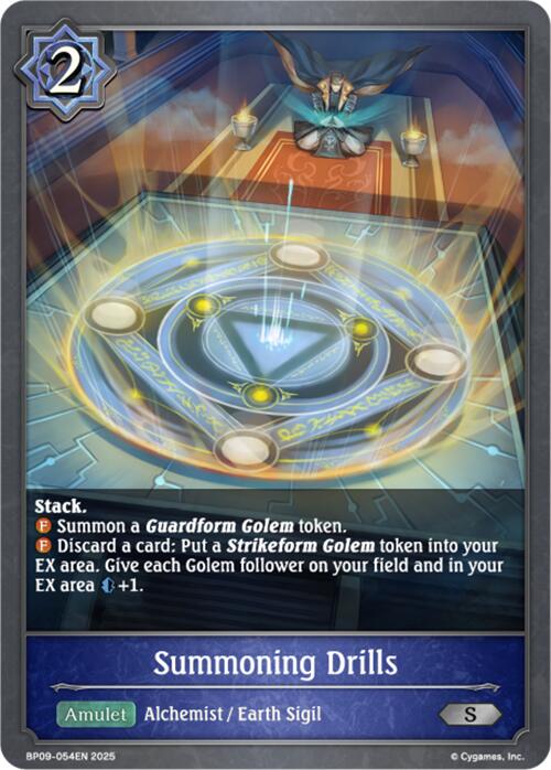 Summoning Drills (BP09-054EN) [Duet of Dawn and Dusk]