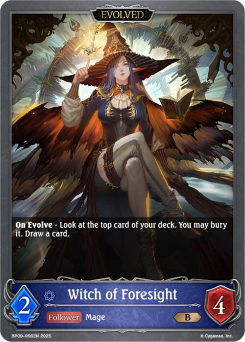 Witch of Foresight (Evolved) (BP09-056EN) [Duet of Dawn and Dusk]