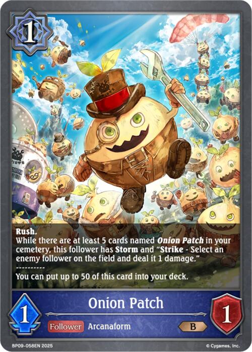 Onion Patch (BP09-058EN) [Duet of Dawn and Dusk]