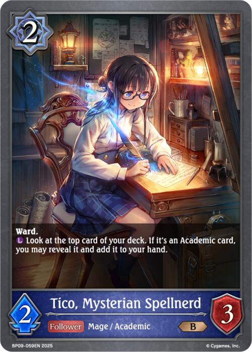 Tico, Mysterian Spellnerd (BP09-059EN) [Duet of Dawn and Dusk]
