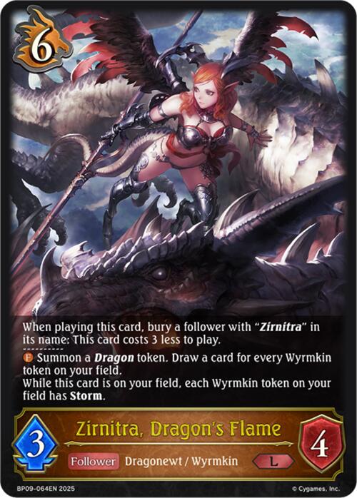 Zirnitra, Dragon's Flame (BP09-064EN) [Duet of Dawn and Dusk]