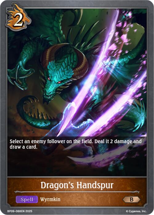 Dragon's Handspur (BP09-088EN) [Duet of Dawn and Dusk]