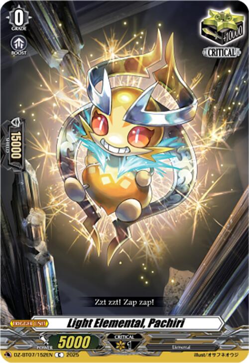 Light Elemental, Pachiri (DZ-BT07/152EN) [Moon Fangs & Cerulean Blaze]