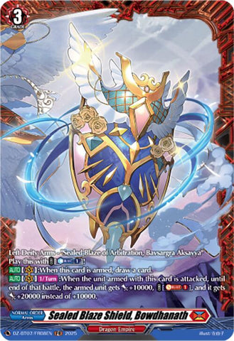 Sealed Blaze Shield, Bowdhanath (DZ-BT07/FR08EN) [Moon Fangs & Cerulean Blaze]