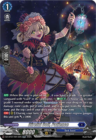 Direful Doll, Patience (DZ-BT07/SR13EN) [Moon Fangs & Cerulean Blaze]