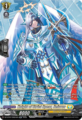 Knight of Strict Spear, Seivrus (DZ-BT07/SR24EN) [Moon Fangs & Cerulean Blaze]