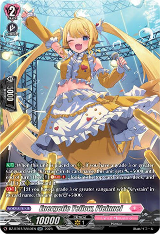 Energetic Yellow, Pleinnel (DZ-BT07/SR40EN) [Moon Fangs & Cerulean Blaze]