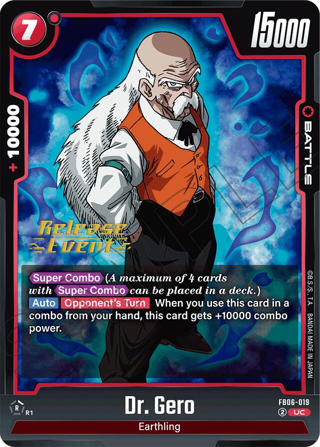 Dr. Gero [Rivals Clash Release Event Cards]