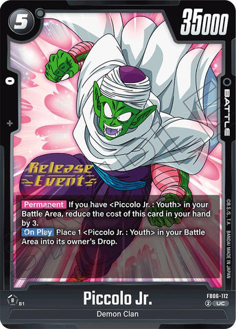 Piccolo Jr. (FB06-112) [Rivals Clash Release Event Cards]