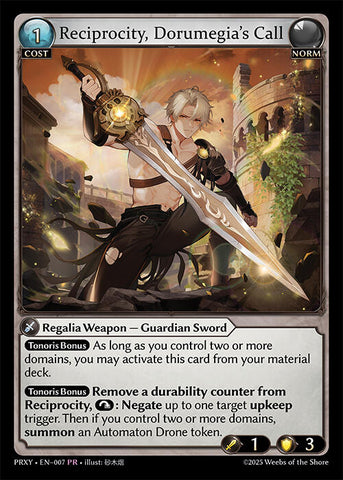 Reprocity, Dorumegia's Call (007) [Proxia's Vault]