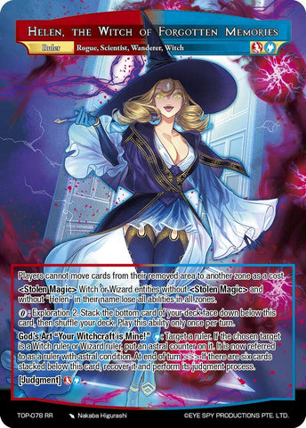 Helen, the Witch of Forgotten Memories // Multidimensional Divine Witch, Helen (TOP-078 JR) [Ten Oaths of Protopaterpolis' War]
