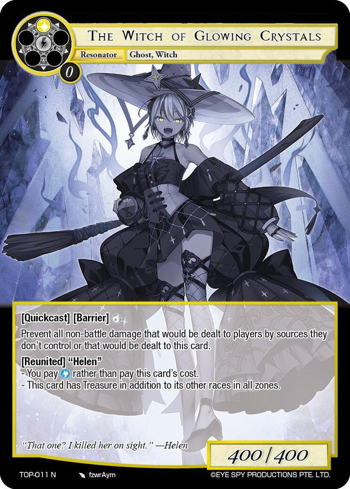 The Witch of Glowing Crystals (TOP-011 N) [Ten Oaths of Protopaterpolis' War]
