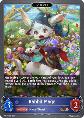 Rabbit Mage (Evolved) (PR-233EN) [Promotional Cards]
