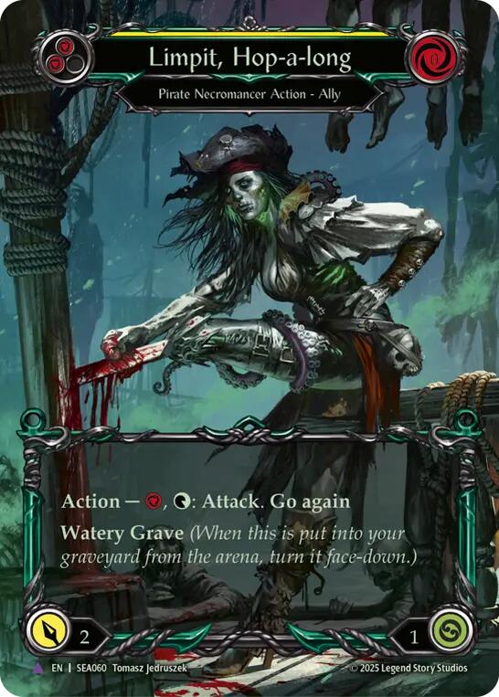 Limpit, Hop-a-long (Marvel) [SEA060] (High Seas)  Cold Foil