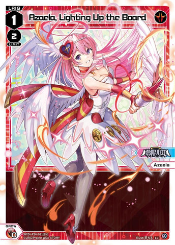 Azaela, Lighting Up the Board (WXDi-P16-021[EN]) [Legendary DIVA]